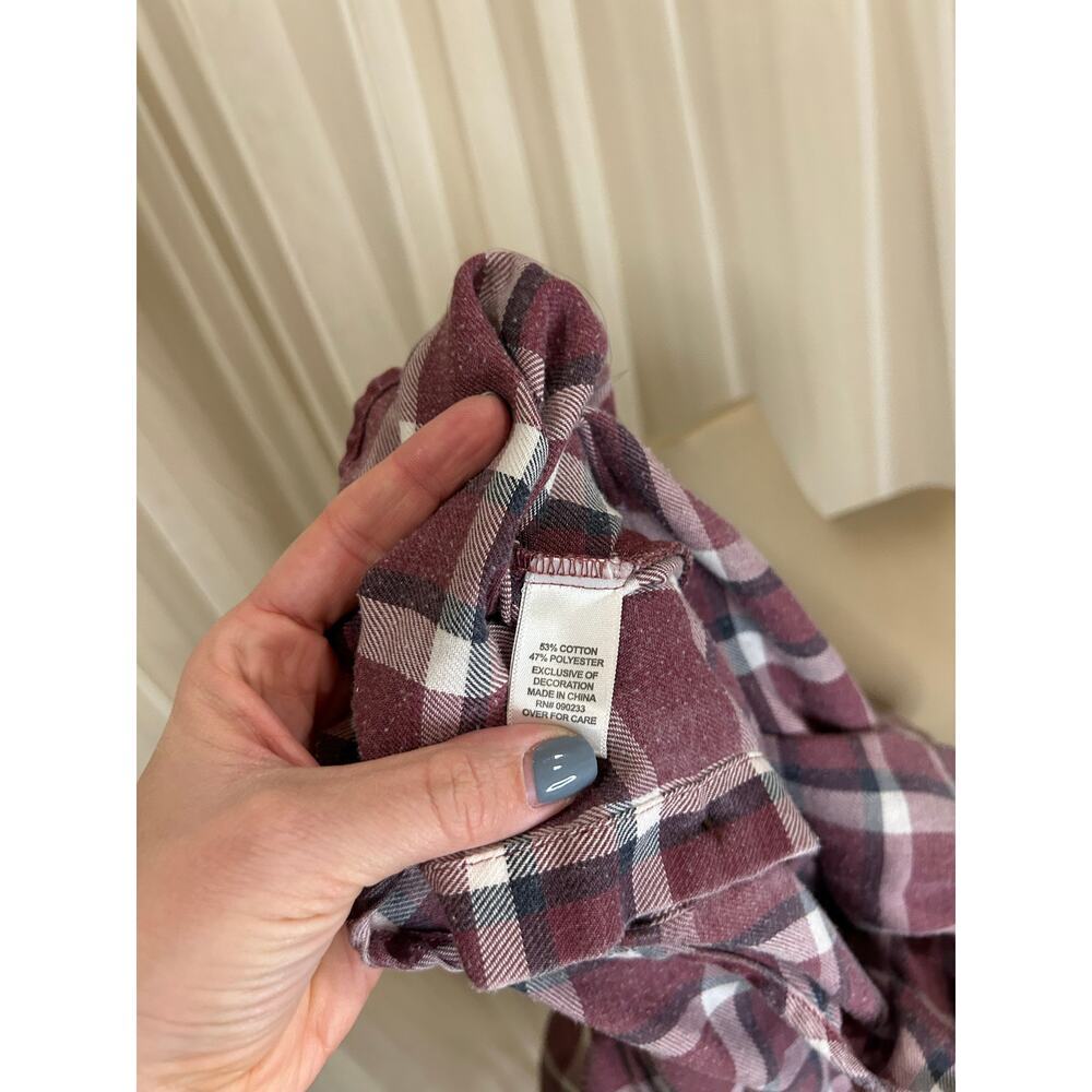 Brandy Melville Plaid Flannel - One size - vintage like - Picture 5 of 5